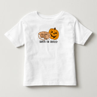 Trick Or Treat Kids Halloween Cat T-Shirt 1