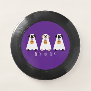 Trick Or Treat Labrador Retriever Ghost Dogs Wham-O Frisbee