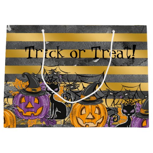 Trick or Treat Large Gift Bag