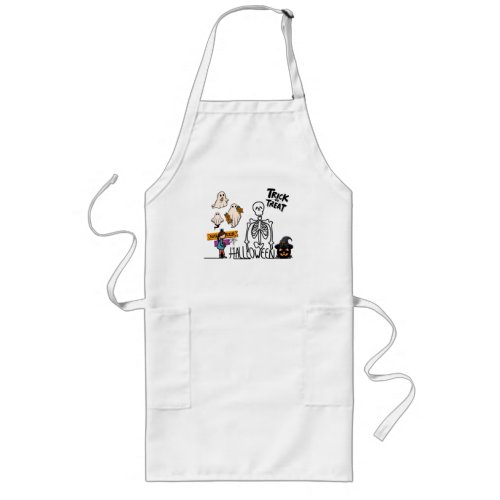 Trick or Treat Long Apron