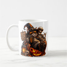 Trick Or Treat Nah Im Good Funny Halloween Cat Mug