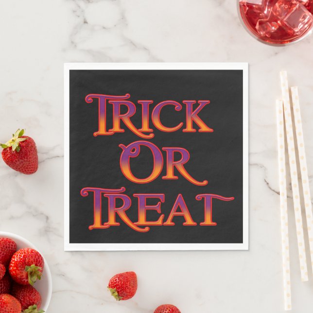 Trick or Treat  Napkins (Insitu)
