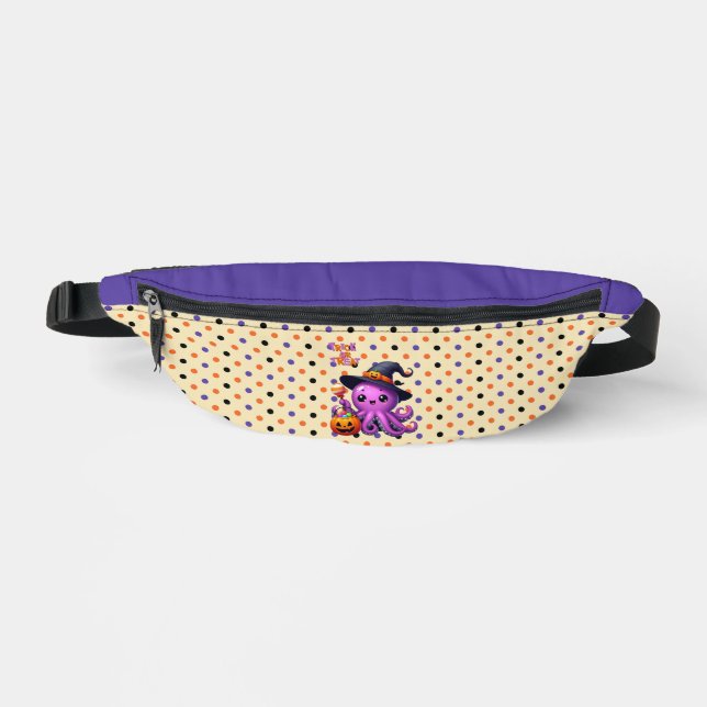 Trick or Treat Octopus Halloween  Fanny Pack (Front)