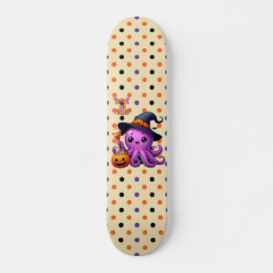 Trick or Treat Octopus Halloween Skateboard