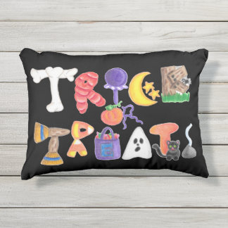 Trick or Treat Outdoor Pillow