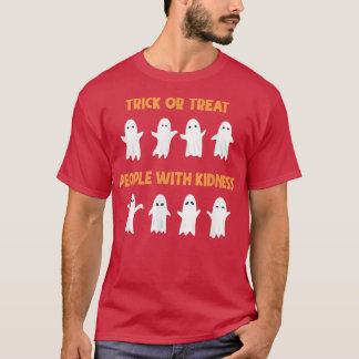 Trick or Treat People With Kindness Halloween T-Shirt