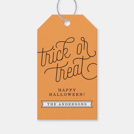 trick or treat personalized