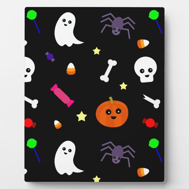 trick or treat plaque (Front)