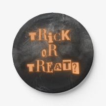 Trick or Treat Plates