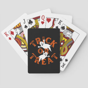 Trick Or Treat Poker Cards