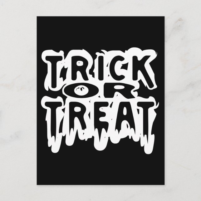 Trick or Treat Postcard (Front)