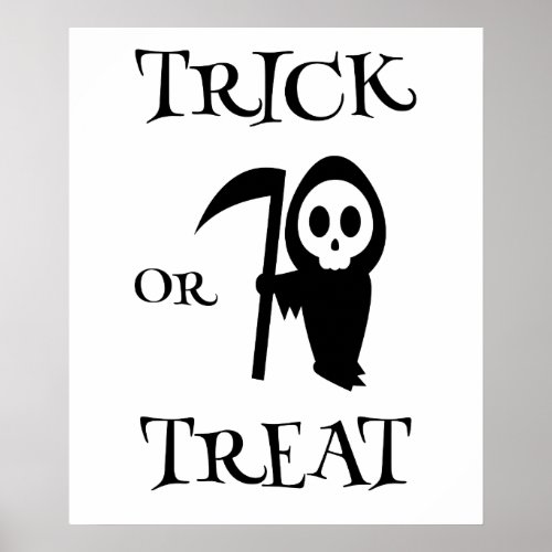 Trick or Treat Poster