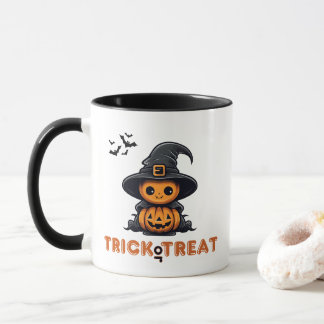 Trick or Treat Pumpkin Mug