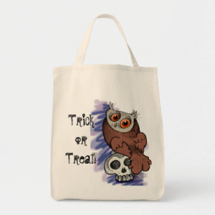 Trick or Treat Scardy Owl~treat bag
