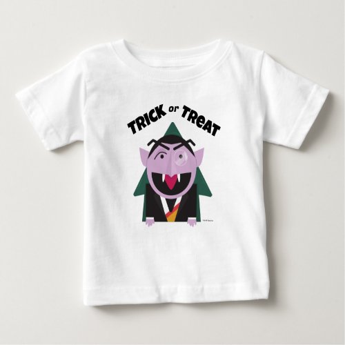 Trick or Treat Sesame Street Halloween Baby T_Shirt