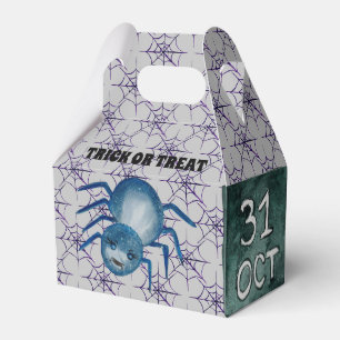 Trick or Treat Spider and Webs Favor Box
