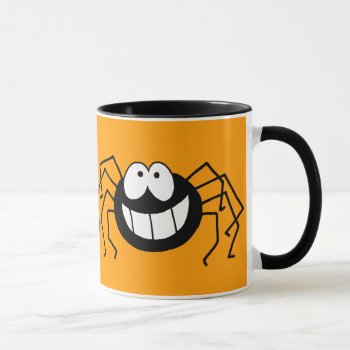 Trick Or Treat Spider Mug by mail_me at Zazzle
