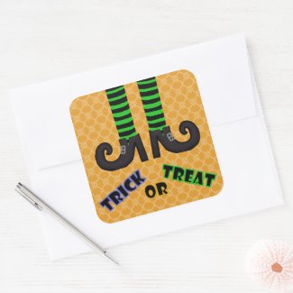 Trick Or Treat Stickers