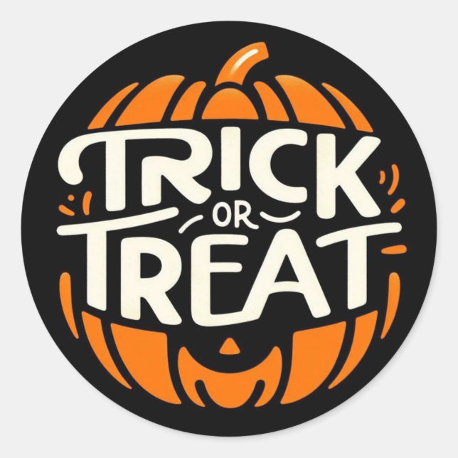 Trick or Treat Stickers  (Front)