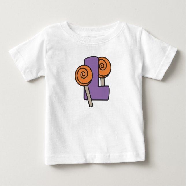 Trick or treat stylish Halloween pattern T-Shirt (Front)