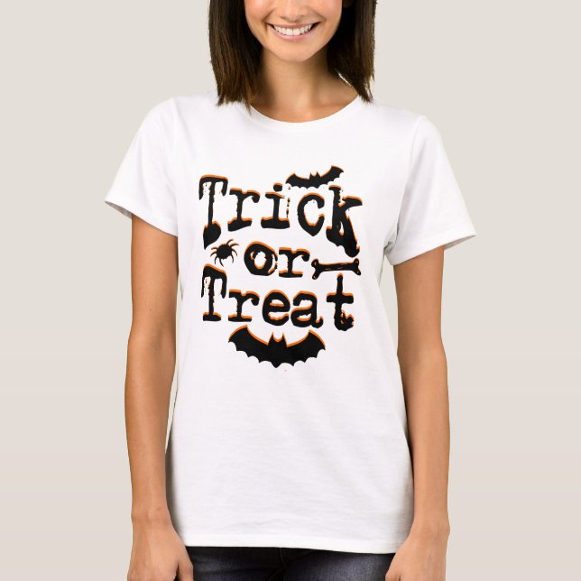 trick or treat T-Shirt (Front)