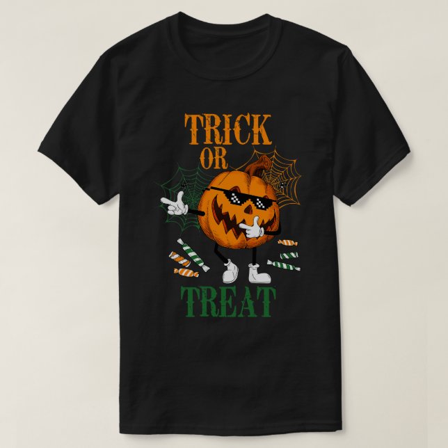 Trick Or Treat T-Shirt (Design Front)