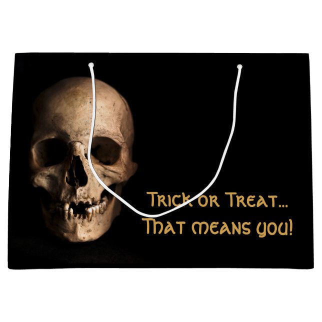 Trick or Treat…That Means You! Candy Bag (Front)