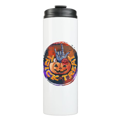 Trick or Treat Thermal Tumbler