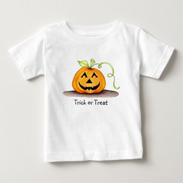 Trick or Treat Toddler Shirt (Front)