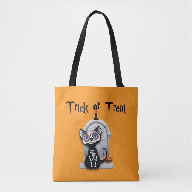 Trick or Treat Tote Bag (Front)
