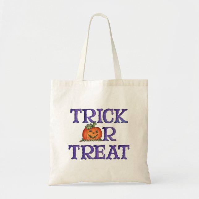 Trick-or-Treat Tote Bag (Front)