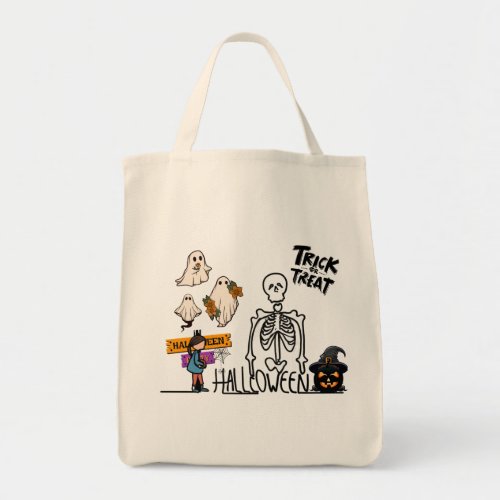 Trick or Treat Tote Bag