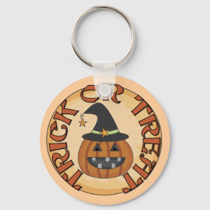 Trick or Treat Tshirts and Gifts Keychain