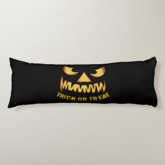 Trick or Treat with Pumpkin Face Body Pillow