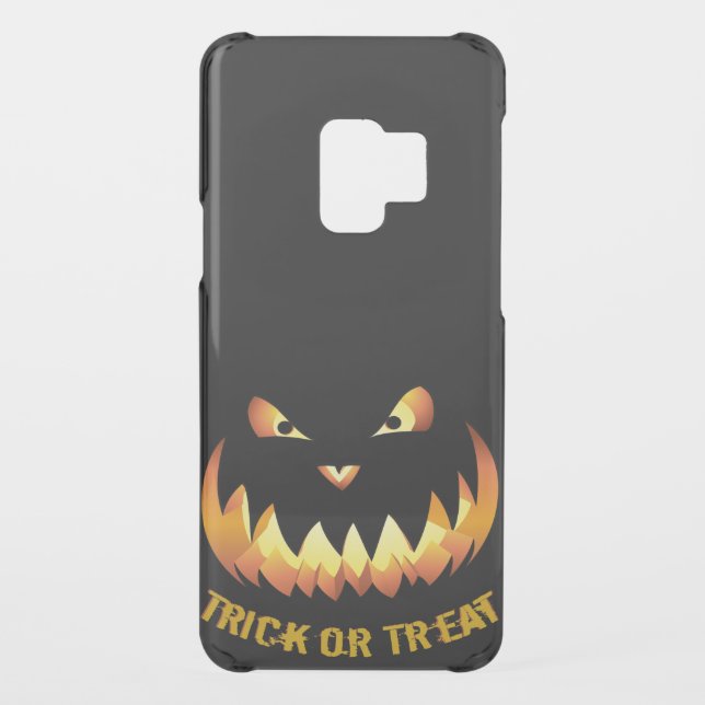 Trick or Treat with Pumpkin Face... Uncommon Samsung Galaxy Case (Back)