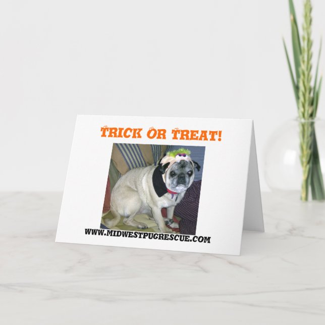 Trick Or Treat!, www.midwestpu... Card (Front)