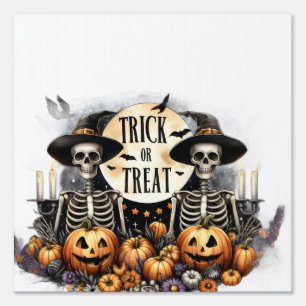 Trick or Treat Yard Sign