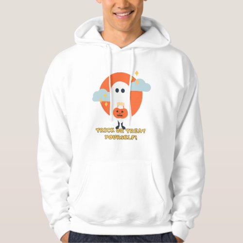 Trick or Treat Yourself Ghouls Halloween  Hoodie