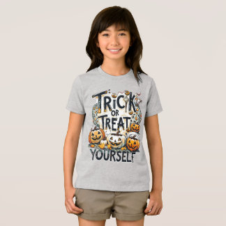 Trick Or Treat Yourself - Halloween Tri-Blend Shirt