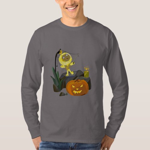 Trick or Treat Yourself to a Howling Halloween T_Shirt
