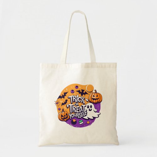 Trick or Treat Yourself Tote Bag