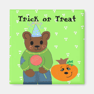 Trick or Treater Bear Magnet