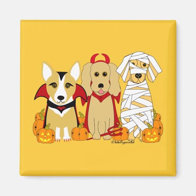 Trick or Treaters! Magnet (Front)