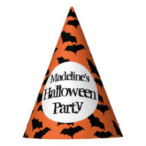 Trick or Treating Halloween Party Orange Kids Hat