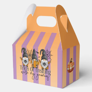 Trick or Treating Paper Favor Box, Gable 4x2.5x5 Boxes