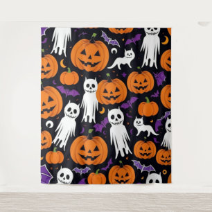 Trick-Or-Treating  Tapestry