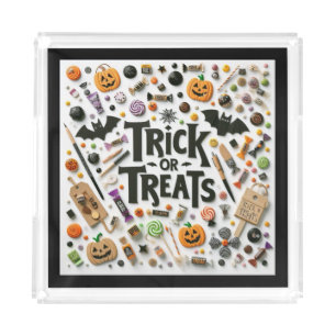 Trick or Treats Acrylic Tray