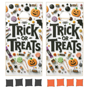 Trick or Treats Cornhole Set