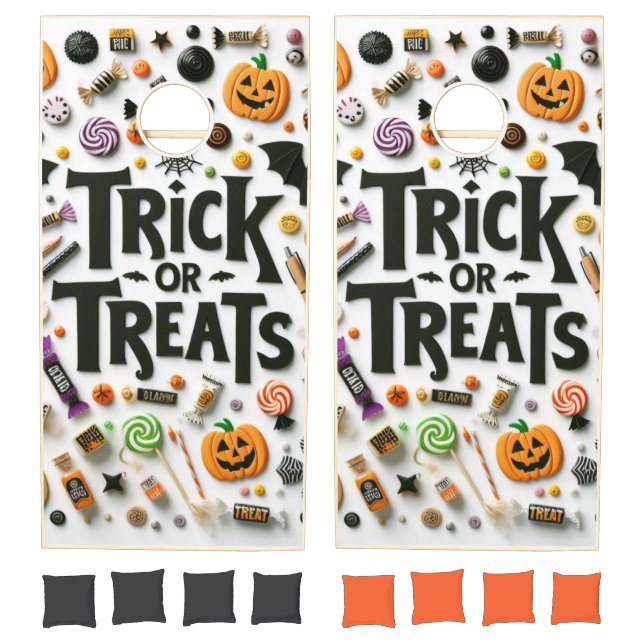 Trick or Treats Cornhole Set (Set)