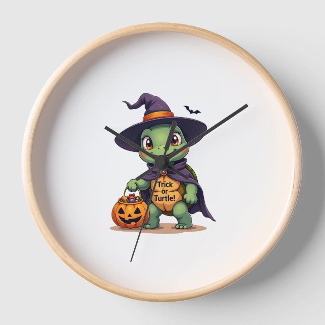 Trick-or-Turtle Clock (Front)